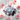 lue lace agate, lepidolite, amethyst, black tourmaline and howlite crystals on white marble with soft pink roses — calming crystals for anxiety and hyperarousal by Heavenly Crystals Online