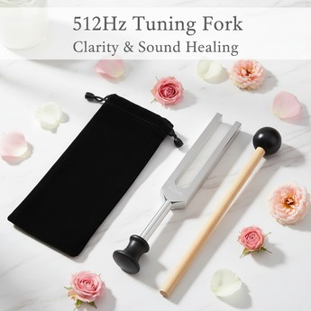 512Hz Tuning Fork | Clarity & Chakra Clearing | Sound Healing - Heavenly Crystals Online