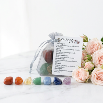 7 Chakra Crystal Kit – Energy Healing, Chakra Alignment & Spiritual Harmony - Heavenly Crystals Online