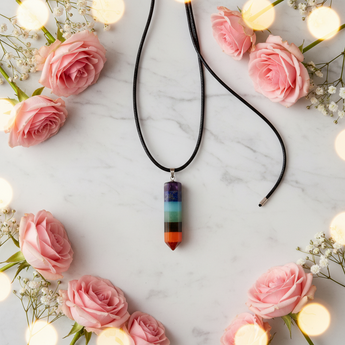 7 Chakra Pendant – Healing Crystal Necklace - Heavenly Crystals Online