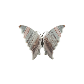 Agate Butterfly (114g) – Soothing Energy, Balance & Artistic Display Crystal - Heavenly Crystals Online