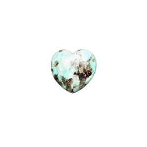 Amazonite with Hematite Heart (63g) – Peace, Strength & Emotional Support - Heavenly Crystals Online