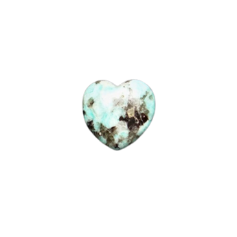 Amazonite with Hematite Heart (63g) – Peace, Strength & Emotional Support - Heavenly Crystals Online