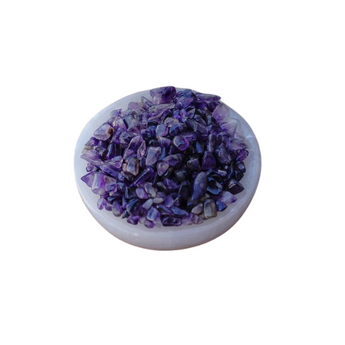 Amethyst Chips (100g) Pouch for Calm, Intuition & Spiritual Connection - Heavenly Crystals Online
