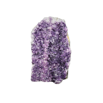 Amethyst Cluster Cut Base (1.485kg) Calm, Intuition & Spiritual Clarity - Heavenly Crystals Online