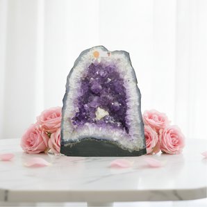 Amethyst Geode Cave 8.902kg - Meditation & Spiritual Growth - Heavenly Crystals Online