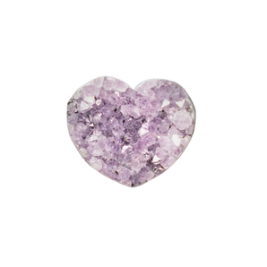 Amethyst Geode Heart 64g - Love & Emotional Healing Crystal - Heavenly Crystals Online