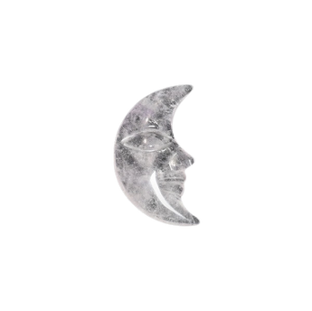 Amethyst Moon Crystal Carving – Calming Stone for Intuition & Peace - Heavenly Crystals Online