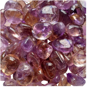 Ametrine Tumbled Stones – Balance, Harmony & Spiritual Growth - Heavenly Crystals Online