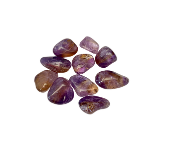 Ametrine Tumbled Stones – Balance, Harmony & Spiritual Growth - Heavenly Crystals Online