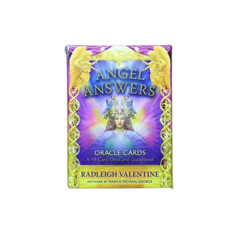Angel Answers Oracle Cards - Radleigh Valentine - Clear Guidance, Messages & Divine Support - Heavenly Crystals Online