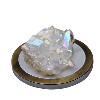 Angel Aura Quartz Cluster (188g) – Iridescent High‑Vibe Crystal for Lightwork & Spiritual Clarity - Heavenly Crystals Online