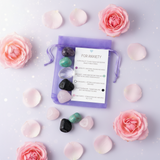Anxiety Crystal Kit - Calming Stones for Stress Relief & Emotional Balance - Heavenly Crystals Online