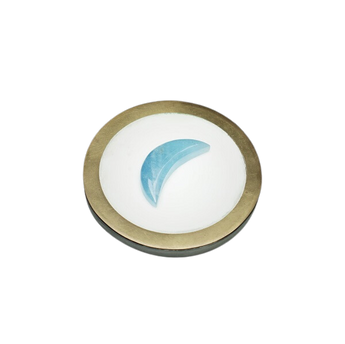 Aquamarine Moon Crystal (15g) Calm, Insight & Soothing Energy - Heavenly Crystals Online