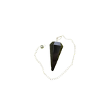 Black Obsidian Faceted Pendulum – Protection, Grounding & Intuition - Heavenly Crystals Online