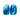 Blue Agate Crystal Bookends (2.697 kg) Natural Agate Pair - Heavenly Crystals Online