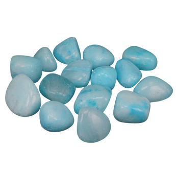 Blue Aragonite Tumbled Stone – Calm, Communication & Spiritual Awakening - Heavenly Crystals Online
