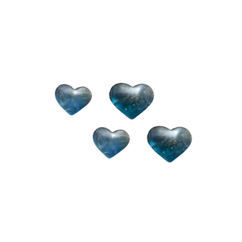 Blue Fluorite Heart – Clarity, Calm & Intuitive Insight - Heavenly Crystals Online