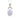 Blue Lace Agate Oval Pendant | 925 Silver | Calm & Communication - Heavenly Crystals Online