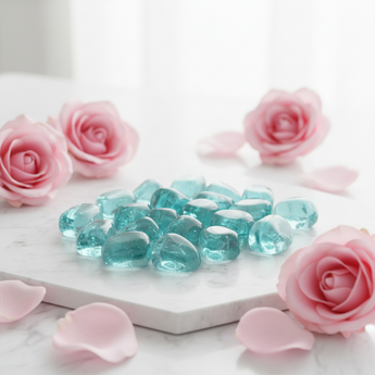 Blue Obsidian Tumbled Stone – Clarity, Communication & Intuition Crystal - Heavenly Crystals Online