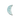 Caribbean Blue Calcite Moon (130g) Natural Crystal for Calm, Clarity & Emotional Healing - Heavenly Crystals Online