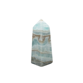 Caribbean Blue Calcite Obelisk - Heavenly Crystals Online