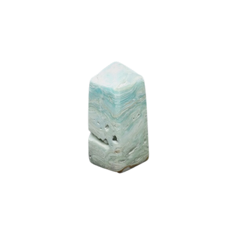 Caribbean Blue Calcite Tower - Heavenly Crystals Online