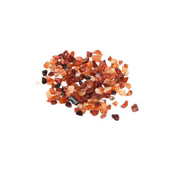 Carnelian Chips (100g) Pouch for Balance, Protection & Earth Energy - Heavenly Crystals Online