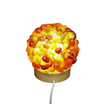 Carnelian Gemstone Lamp (555g) Vitality, Creativity & Motivation Crystal Light - Heavenly Crystals Online