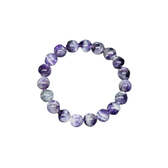 Chevron Amethyst Bracelet - Intuition, Clarity & Spiritual Protection - Heavenly Crystals Online