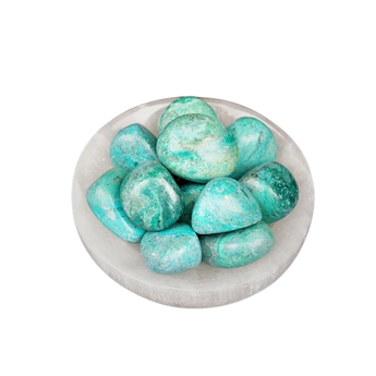Chrysocolla Tumbled Stones – Calming, Heart Healing & Inner Wisdom - Heavenly Crystals Online