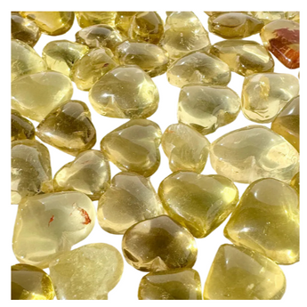 Citrine Natural Heart – Golden Abundance, Joy & Manifestation - Heavenly Crystals Online