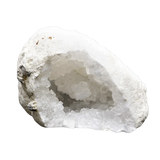 Clear Quartz Geode Cave Pair (769g) Clarity, Amplification & High‑Vibration Energy - Heavenly Crystals Online
