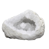 Clear Quartz Geode Cave Pair (769g) Clarity, Amplification & High‑Vibration Energy - Heavenly Crystals Online