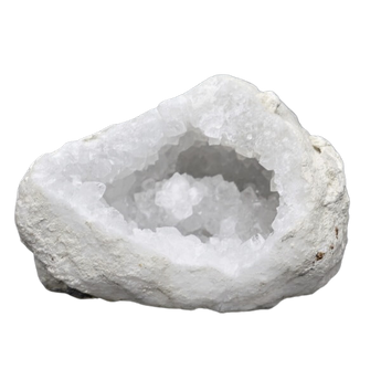 Clear Quartz Geode Cave Pair (769g) Clarity, Amplification & High‑Vibration Energy - Heavenly Crystals Online