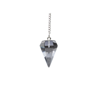 Clear Quartz Pendulum with Velvet Pouch – Healing, Divination & Clarity Tool - Heavenly Crystals Online