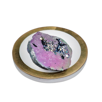 Cobalt Aura Quartz Geode (73g) High‑Vibrational, Cleansing & Intuition Crystal - Heavenly Crystals Online