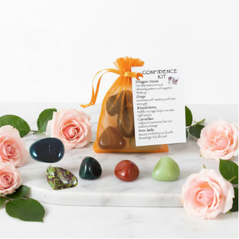 Confidence Crystal Kit – Empowerment, Courage & Self‑Worth Stones - Heavenly Crystals Online