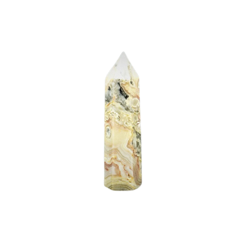 Crazy Lace Agate Generator Point – Joy, Grounding & Uplifting Stabilising Energy - Heavenly Crystals Online