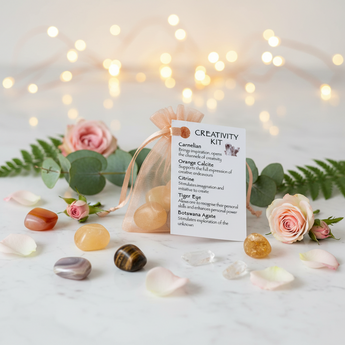 Creativity Crystal Kit – Boost Inspiration, Motivation & Creative Confidence - Heavenly Crystals Online