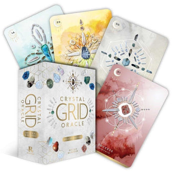 Crystal Grid Oracle – Deluxe Edition - Sacred Geometry, Crystal Wisdom & Manifestation Guidance - Heavenly Crystals Online