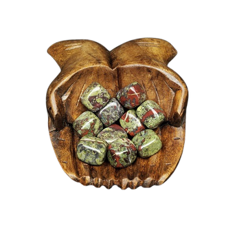 Dragon Blood Jasper Tumbled Stone – Courage, Strength & Vitality - Heavenly Crystals Online