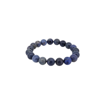 Dumortierite Bracelet (10mm) Focus, Strength & Higher Awareness - Heavenly Crystals Online