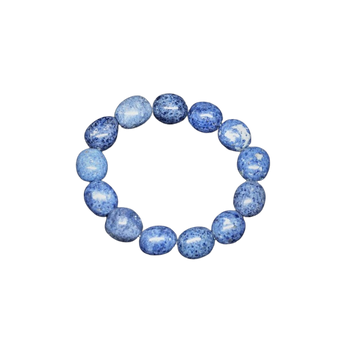 Dumortierite Bracelet (12mm) Confidence, Calm & Enhanced Intuition - Heavenly Crystals Online