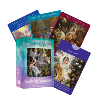 Fairy Tarot Cards - Radleigh Valentine - Gentle Tarot, Fairy Wisdom & Enchanted Guidance - Heavenly Crystals Online