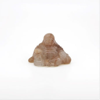 Fire Quartz Buddha (50g) Grounding & Emotional Balance - Heavenly Crystals Online
