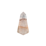 Fire Quartz Obelisk (162g) – Grounding, Clarity, Vitality & Emotional Balance - Heavenly Crystals Online