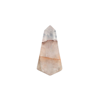 Fire Quartz Obelisk (162g) – Grounding, Clarity, Vitality & Emotional Balance - Heavenly Crystals Online