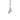 Fluorite Purple Pendant with black cord - Heavenly Crystals Online