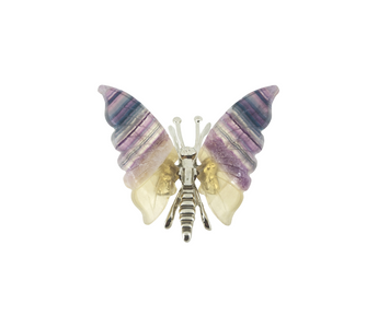 Fluorite Rainbow Butterfly - Heavenly Crystals Online
